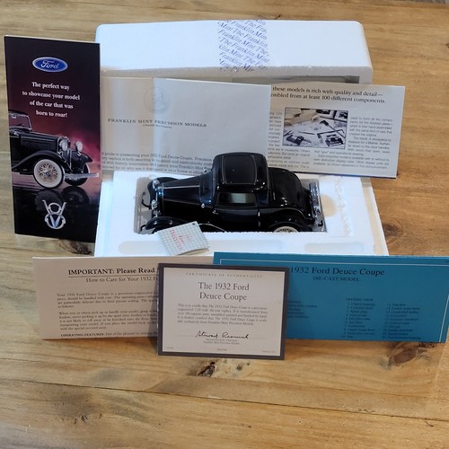 Franklin mint 1932 ford deluxe - franklin,